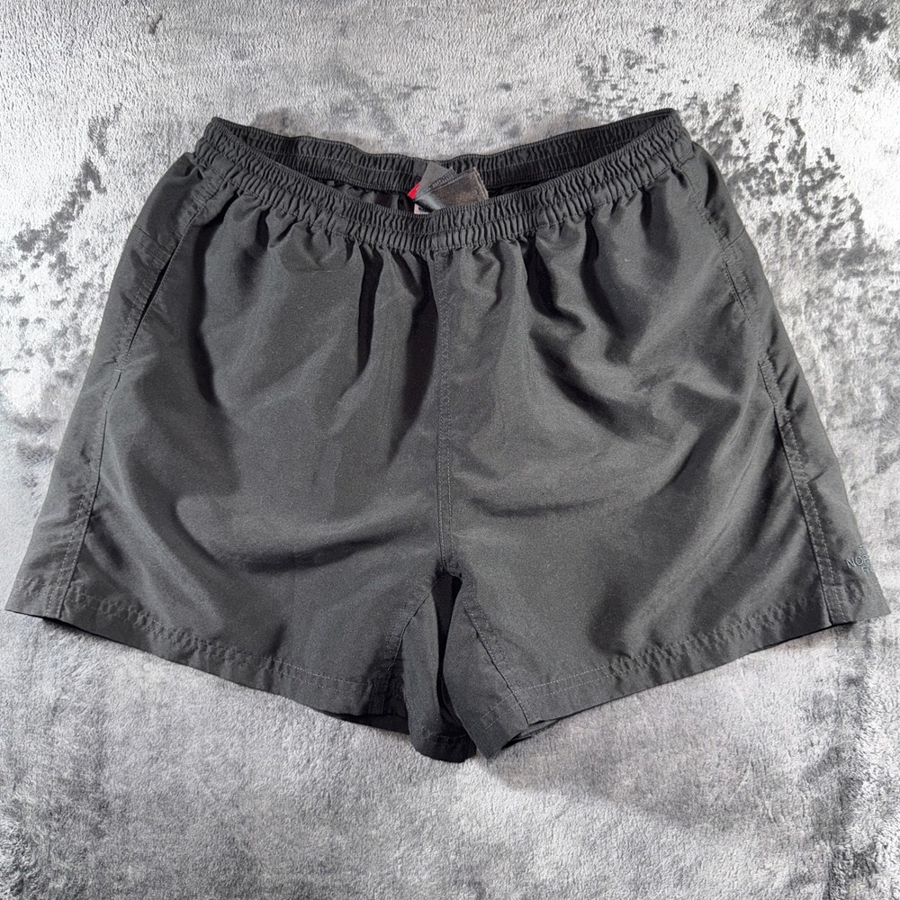 The North Face Womens Black Running Athletic Shorts L TN8V/TB8V‎